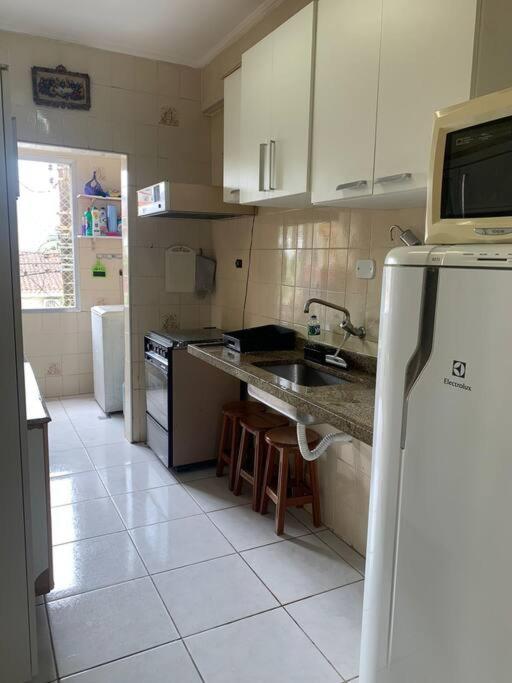 Apartamento No Guaruja Para 8 Pessoas エクステリア 写真